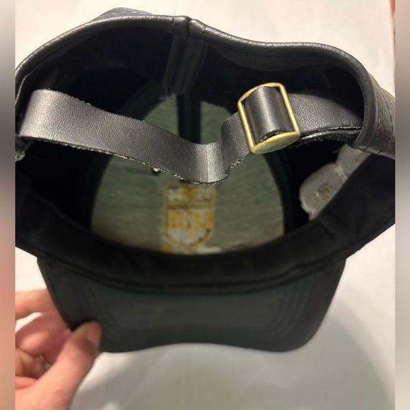 UPS Vintage Racing #88 Dale Jarrett Modern Headwear Hat/Cap leather black - Picture 7 of 7